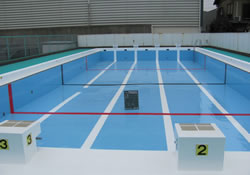 静岡聴覚特別支援学校プール