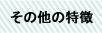 多彩模様塗装のその他の特徴